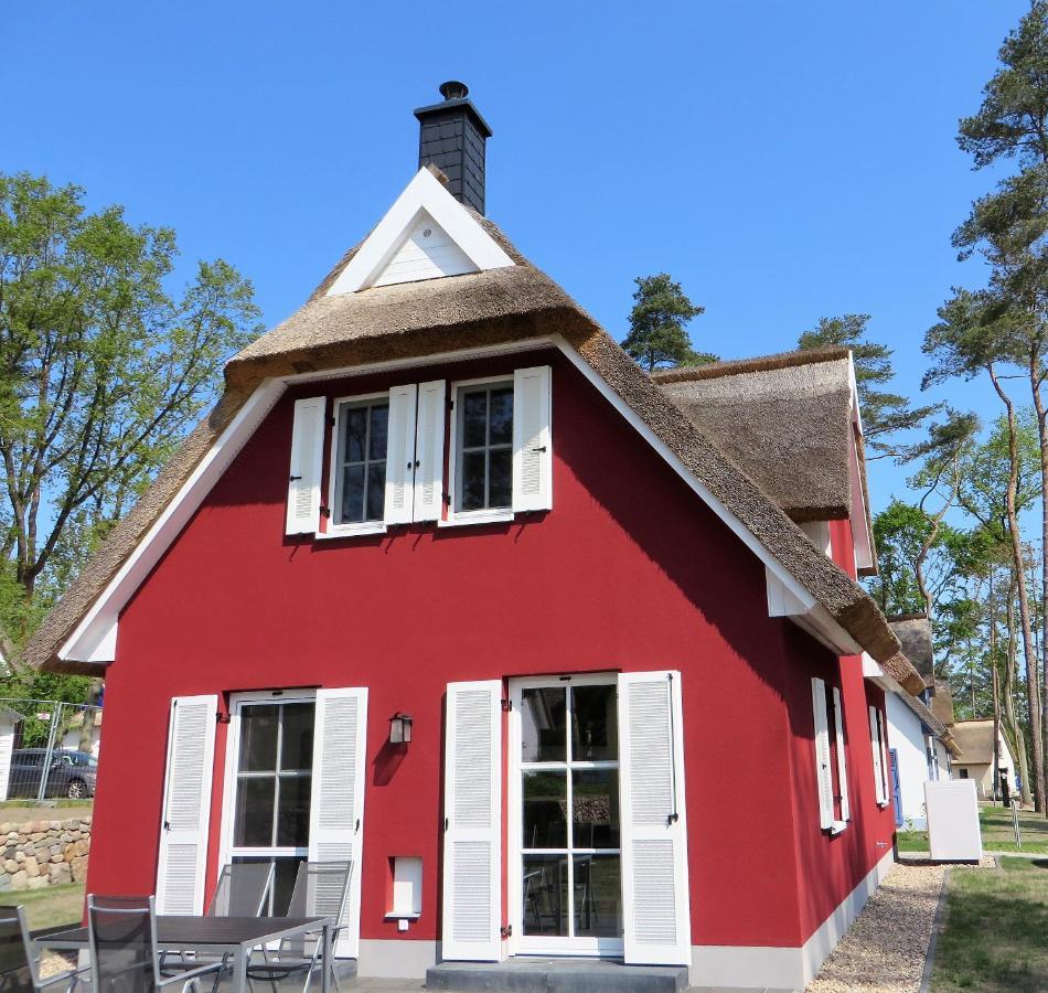 Reetdachhaus Am Haff Mit Sauna, Terrasse, Wlan Zirchow ภายนอก รูปภาพ